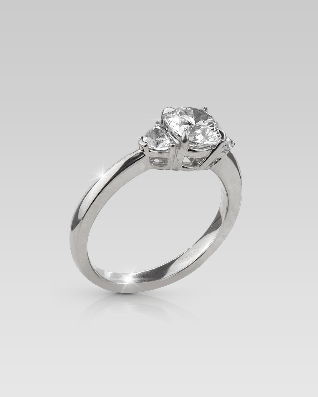 Anillo de Compromiso Corazon