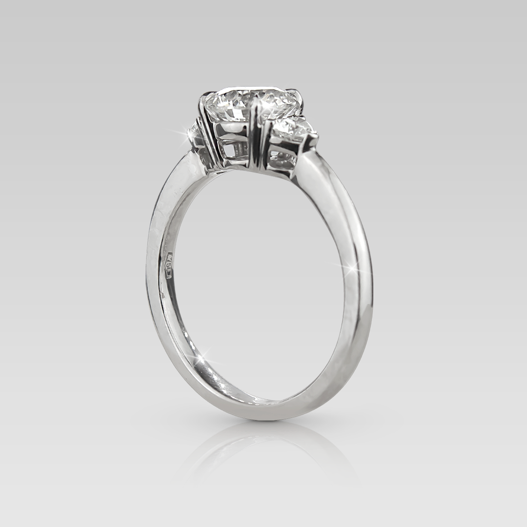 Anillo de Compromiso Corazon