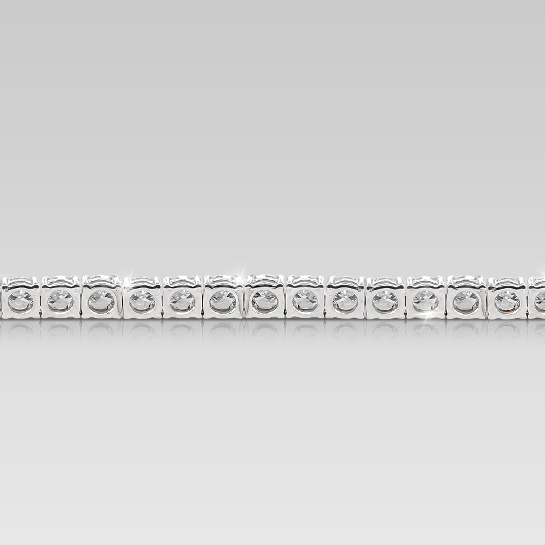 Tennis Necklace • Corte Round