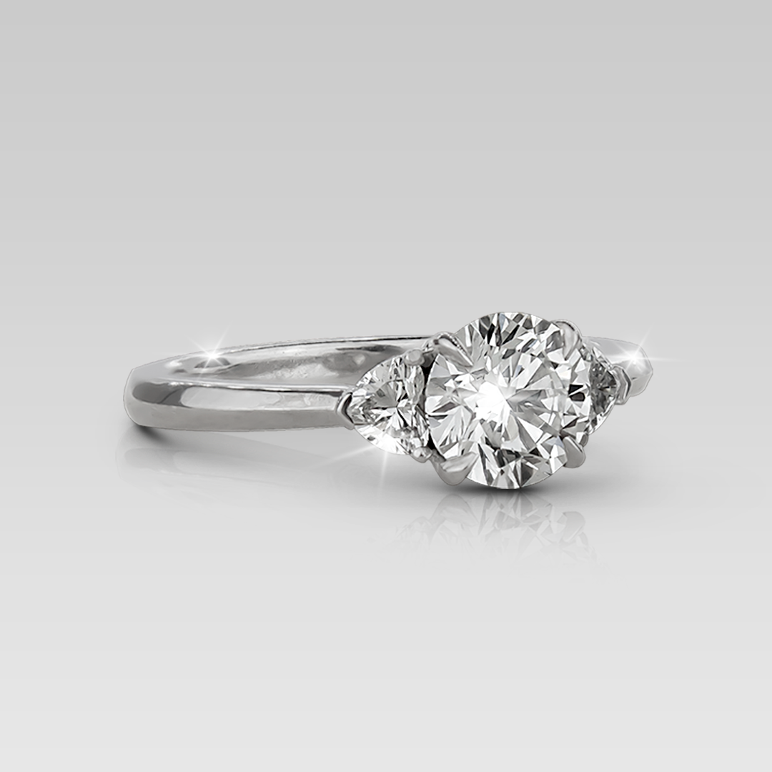 Anillo de Compromiso Corazon