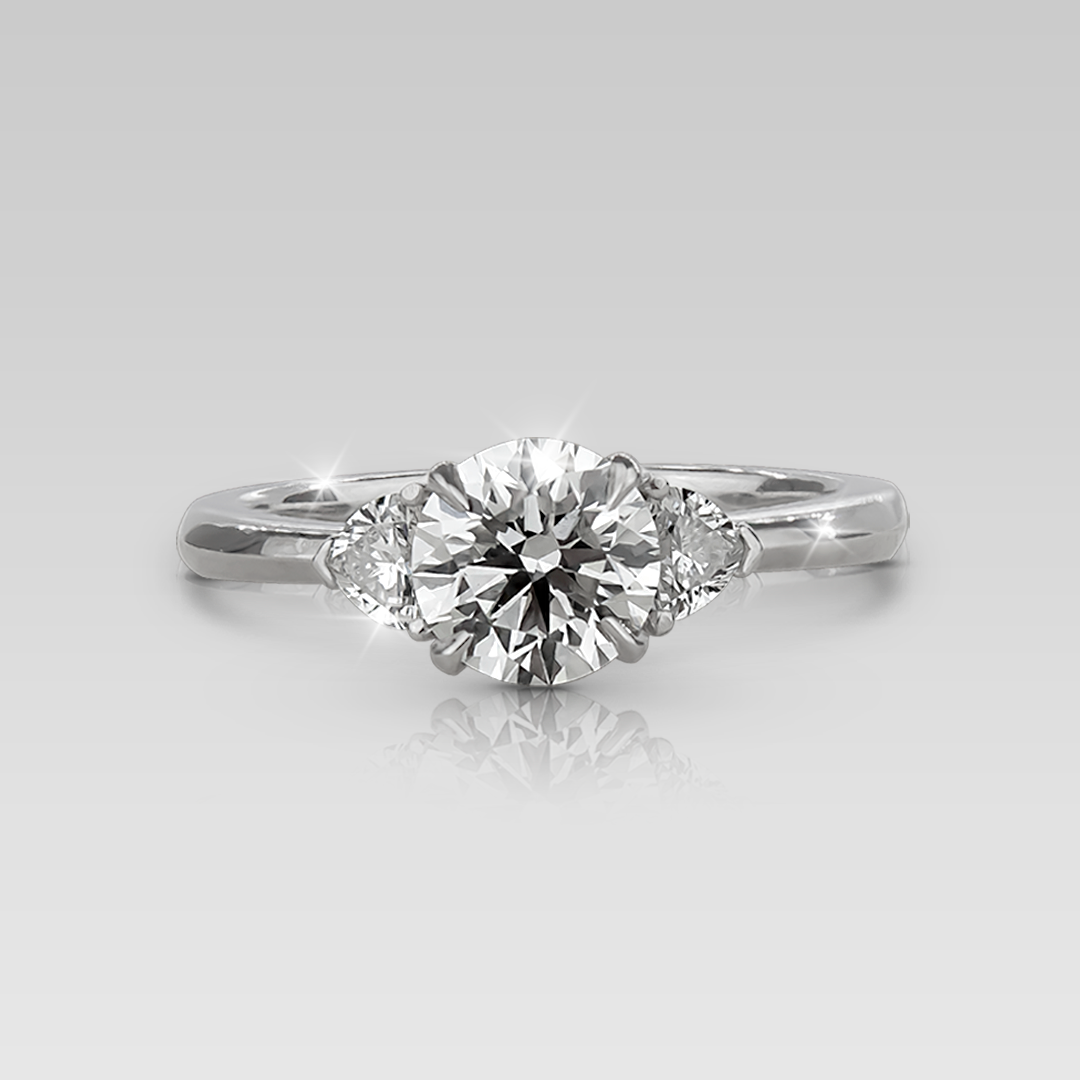 Anillo de Compromiso Corazon