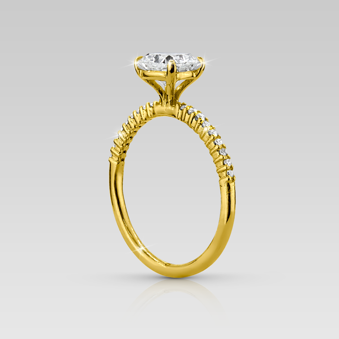 Anillos de Compromiso Grace • Cushion 1.05 Carats