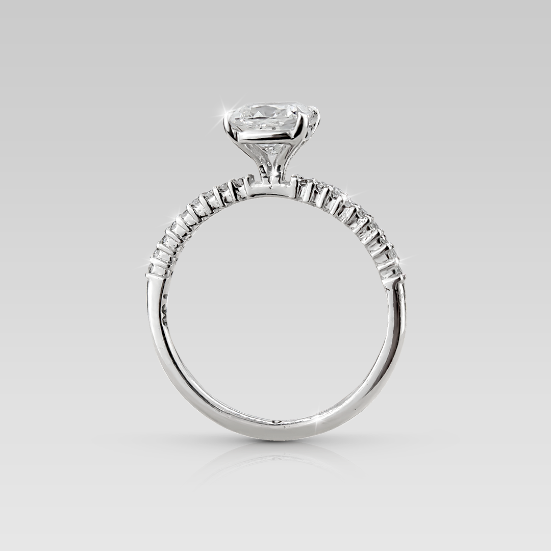 Anillos de Compromiso Grace • Cushion 1.05 Carats