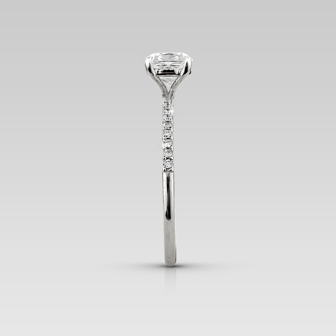 Anillos de Compromiso Grace • Cushion 1.05 Carats