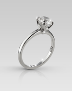Anillo de Compromiso Solitario Adamant • Round 1.05 Carats
