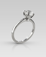 Anillo de Compromiso Solitario Adamant • Round