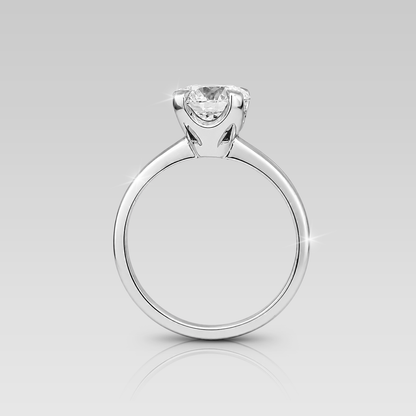 Anillo de Compromiso Solitario Adamant • Round