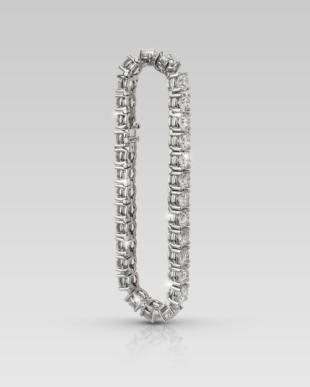 Tennis Bracelet • Corte round 30 Brillantes