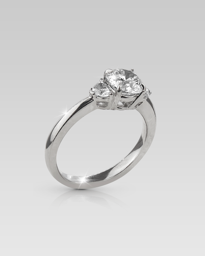 Anillo de Compromiso Corazon