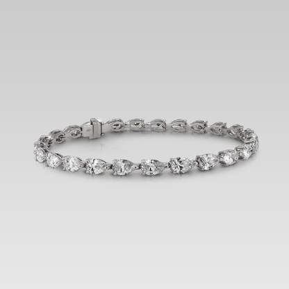 Pulsera Tennis • Corte Pear