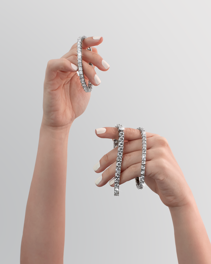 Pulsera Tennis • Corte Round