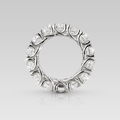 Banda Eternity Adamant • Corte Round 14 Brillantes