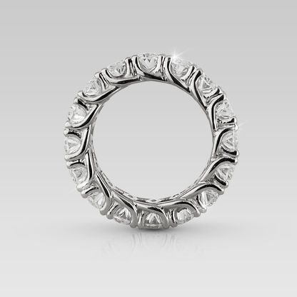 Banda Eternity Adamant • Corte Oval 16 Brillantes