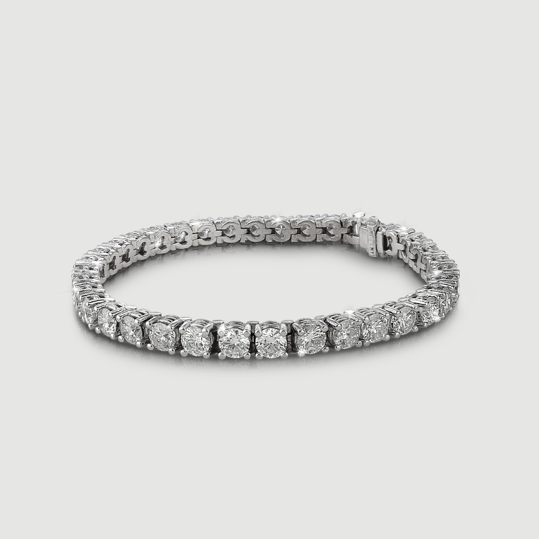 Pulsera Tennis • Corte Round
