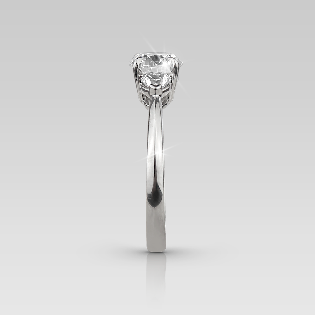 Anillo de Compromiso Corazon