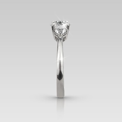 Anillo de Compromiso Corazon