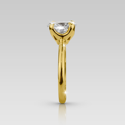 Anillo de Compromiso Solitario Adamant • Oval