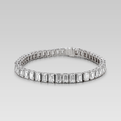 Pulsera Tennis • Corte Esmeralda