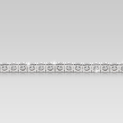 Tennis Necklace • Corte Round