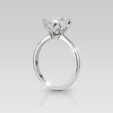 Anillo de Compromiso Solitario Adamant Cushion
