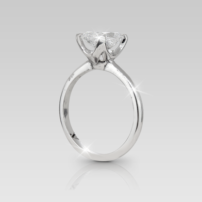 Anillo de Compromiso Solitario Adamant Cushion