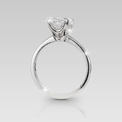Anillo de Compromiso Solitario Adamant Cushion