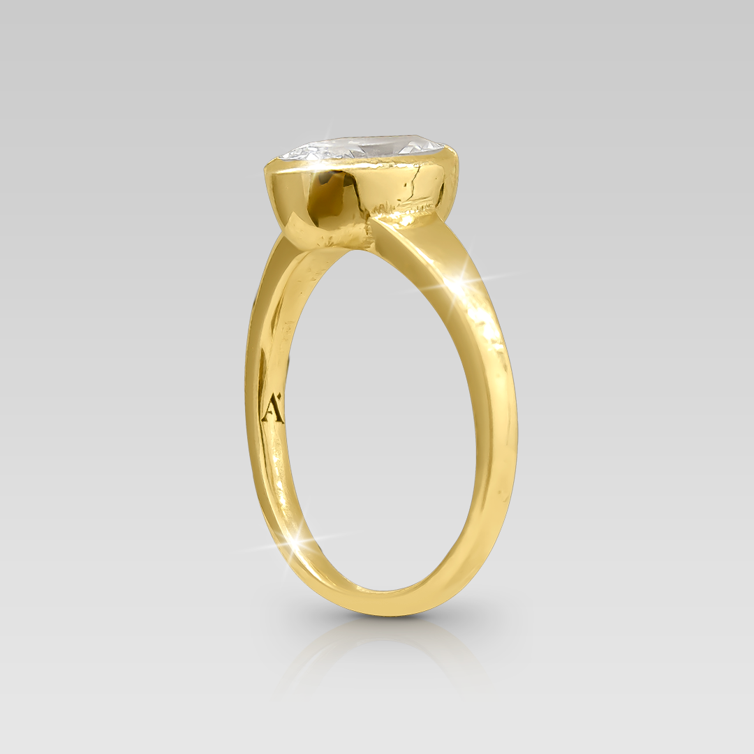 Anillo de Compromiso Anat • Oval