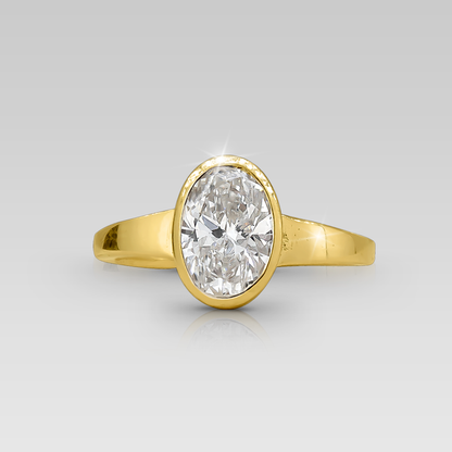 Anillo de Compromiso Anat • Oval