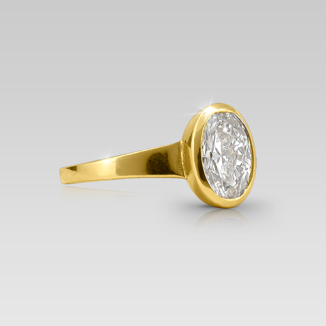 Anillo de Compromiso Anat • Oval