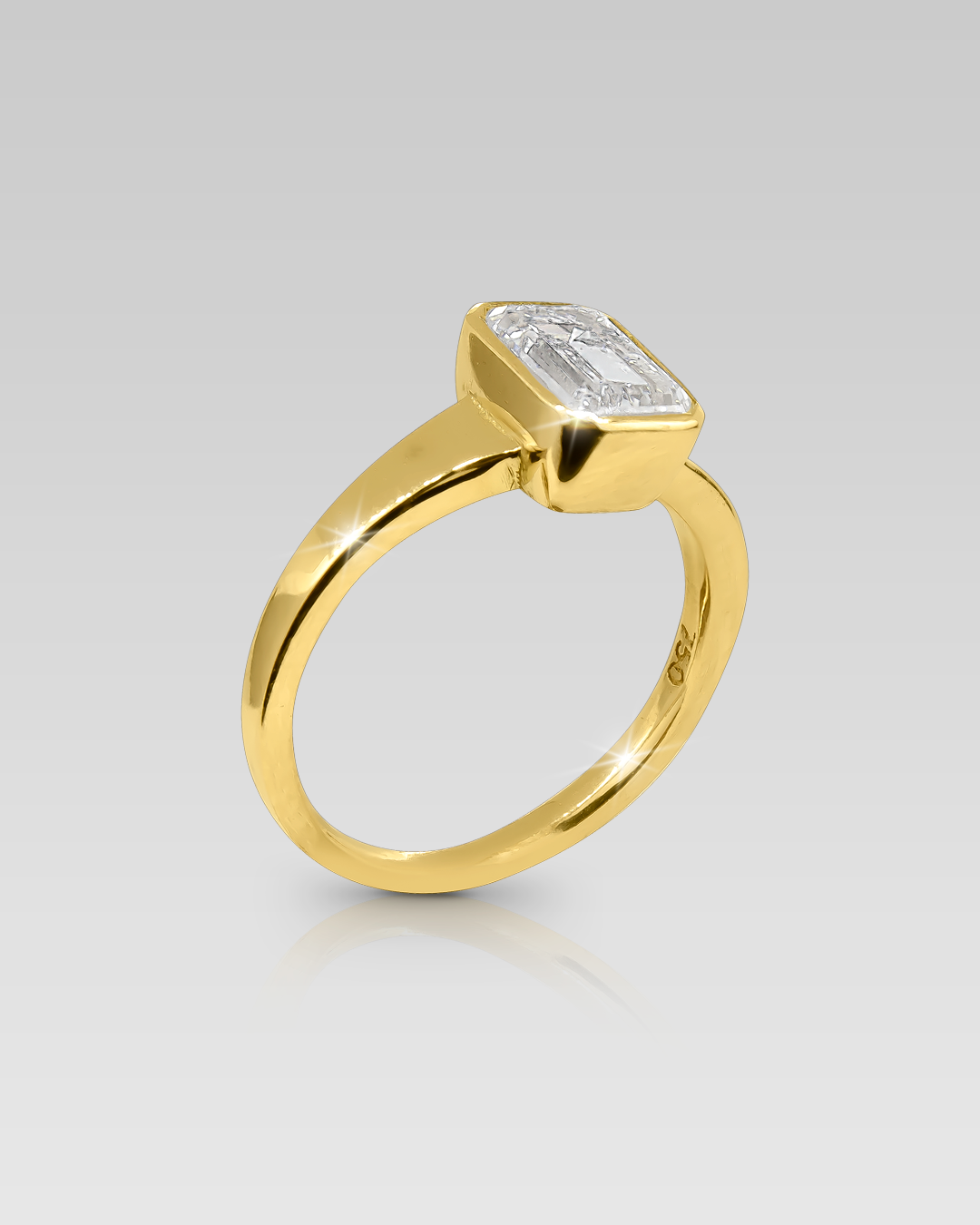 Anillo de Compromiso Anat • Emerald