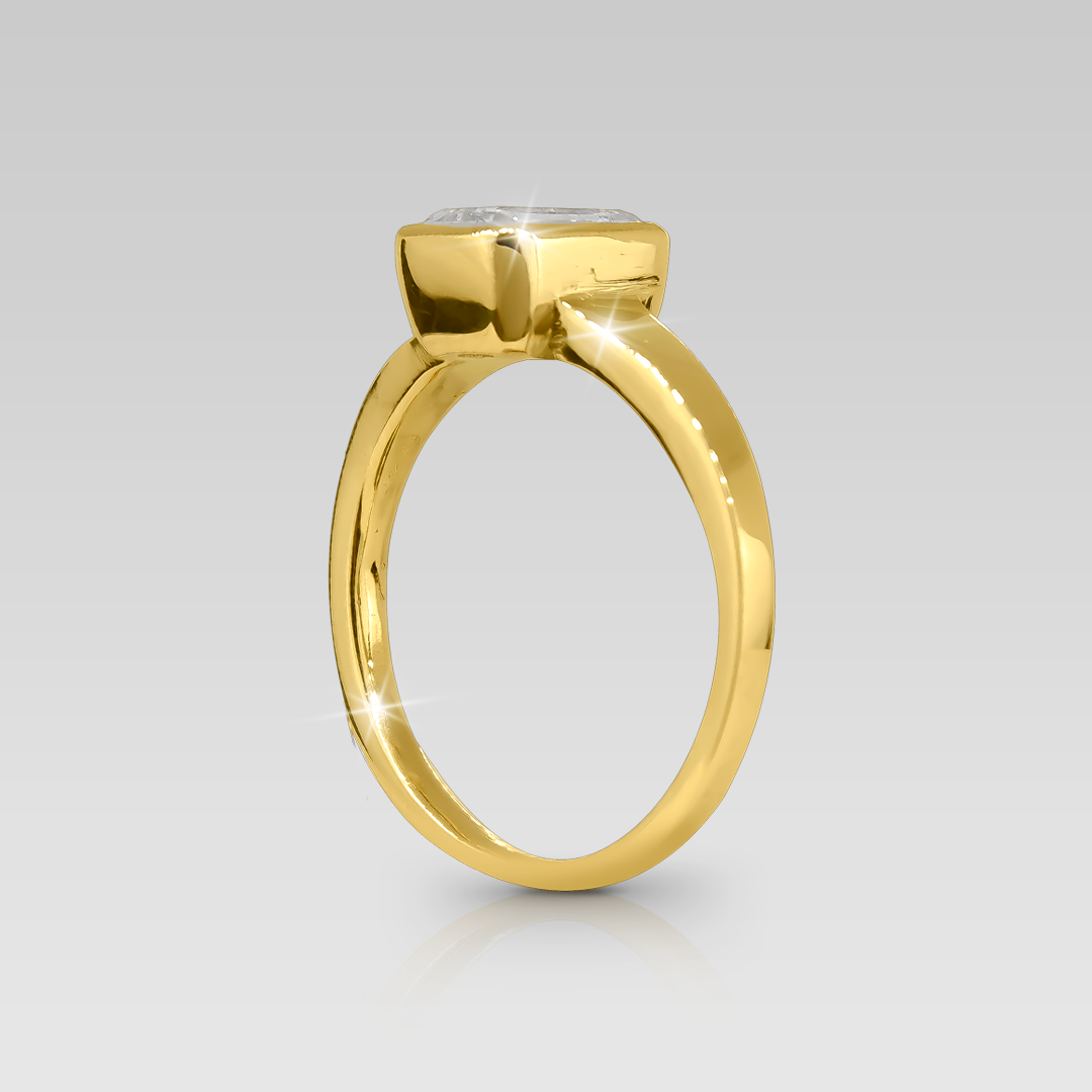 Anillo de Compromiso Anat • Emerald