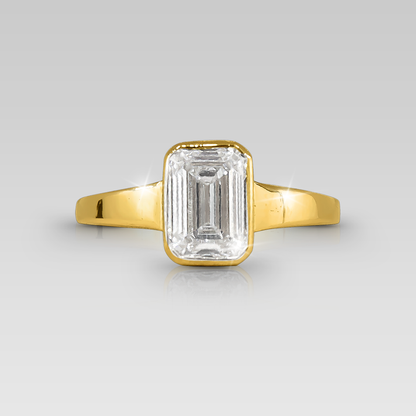 Anillo de Compromiso Anat • Emerald