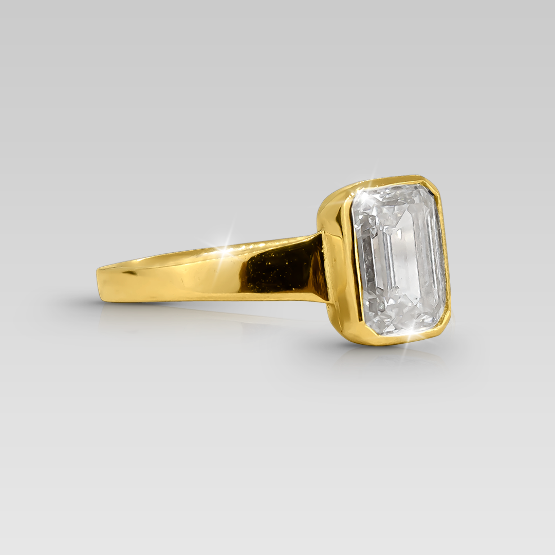 Anillo de Compromiso Anat • Emerald