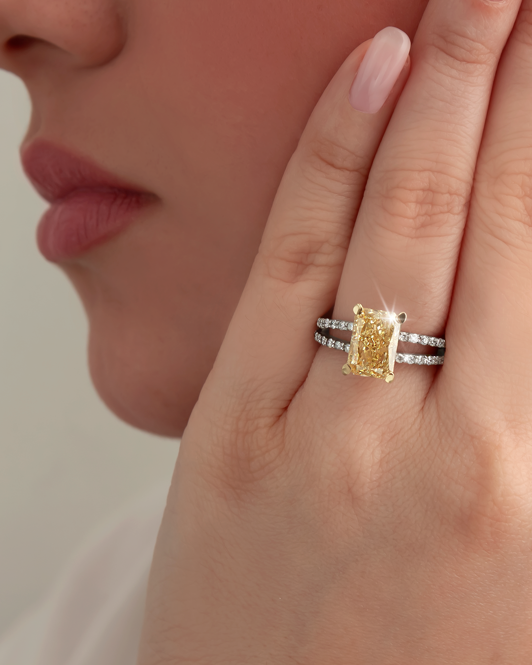 Anillo de Compromiso Diana Fancy