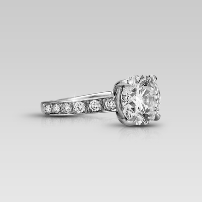 Anillo de Compromiso Eiffel • Round