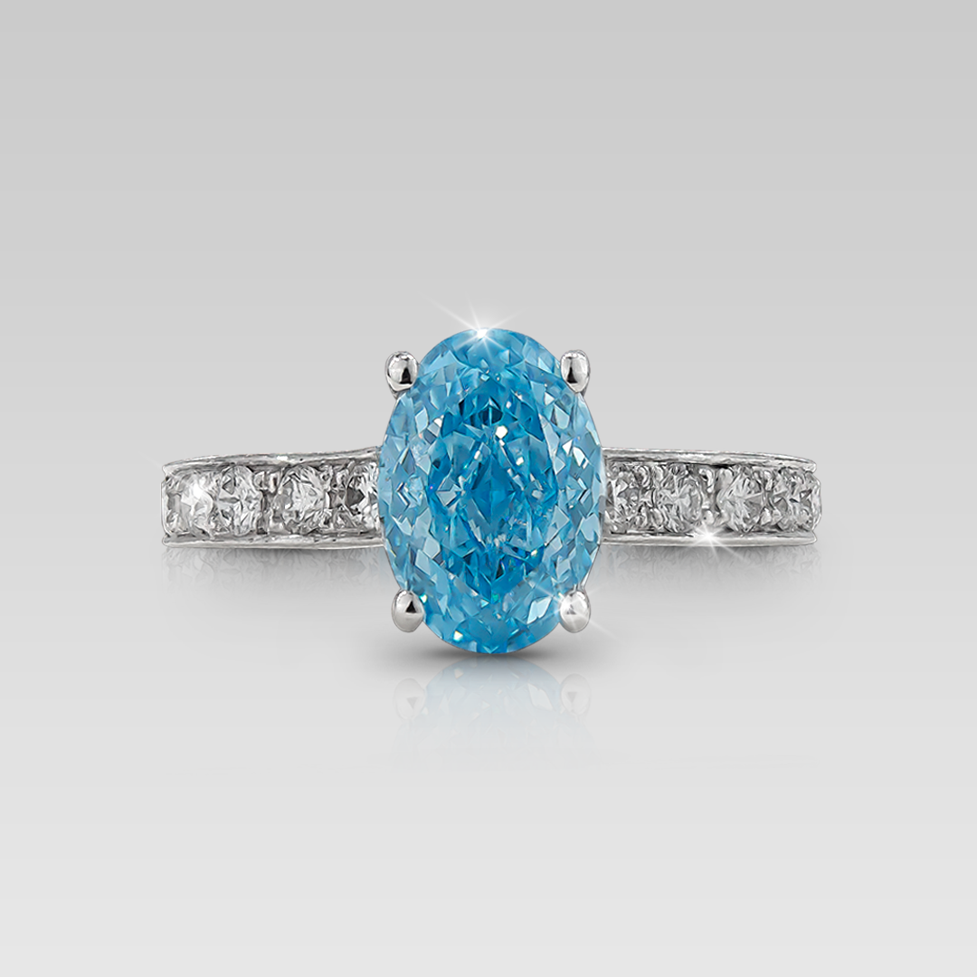 Anillo de Compromiso Eiffel Fancy
