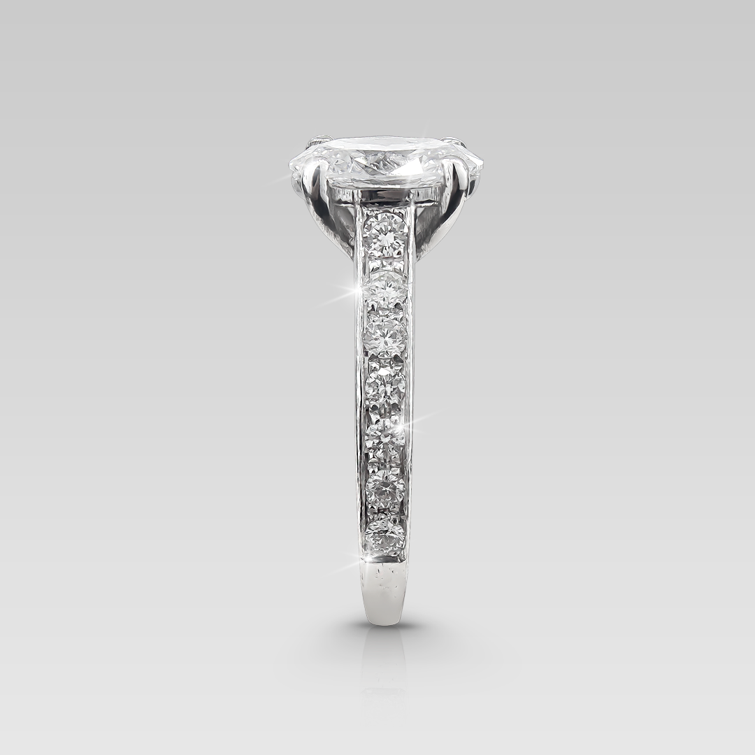 Anillo de Compromiso Eiffel • Oval