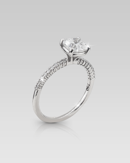 Anillo de Compromiso Grace • Cushion