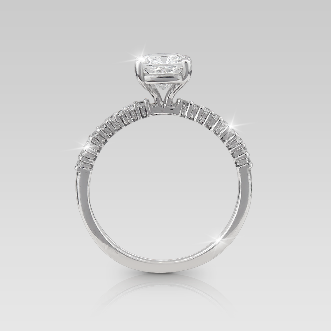 Anillo de Compromiso Grace • Cushion