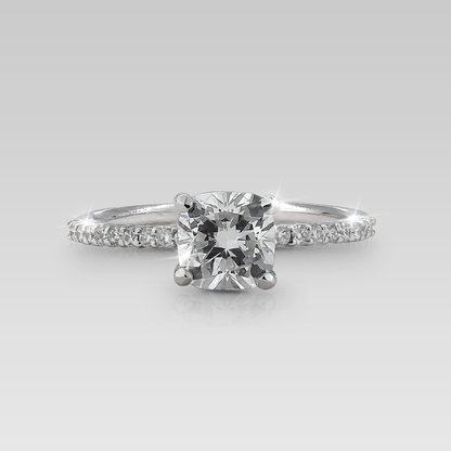 Anillo de Compromiso Grace • Cushion