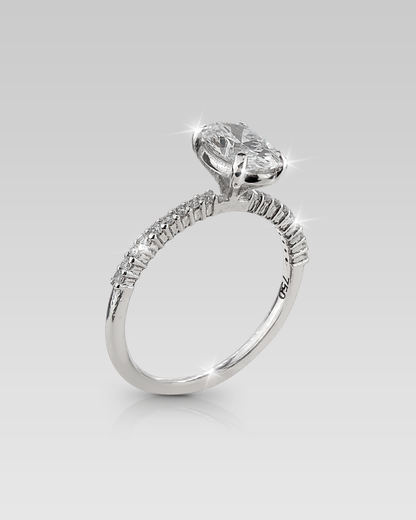 Anillo de Compromiso Grace • Oval