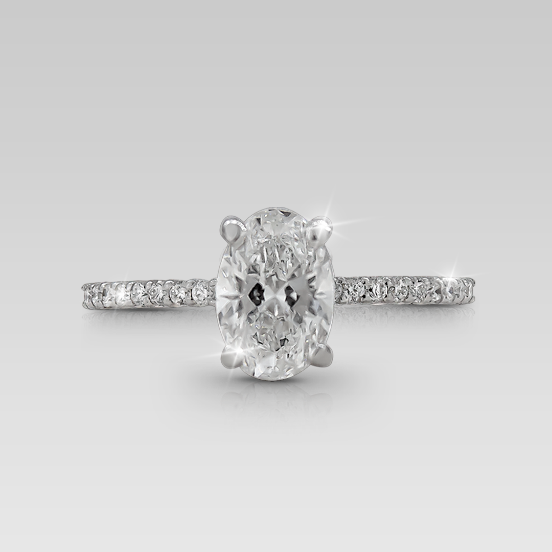Anillo de Compromiso Grace • Oval