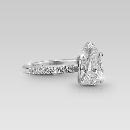 Anillo de Compromiso Royale Pear