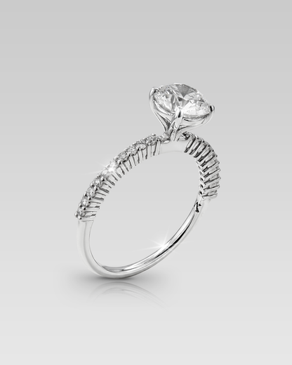 Anillo de Compromiso Grace • Round