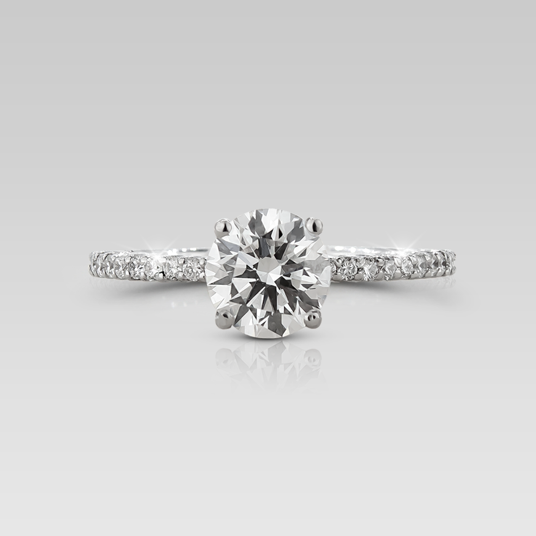 Anillo de Compromiso Grace • Round