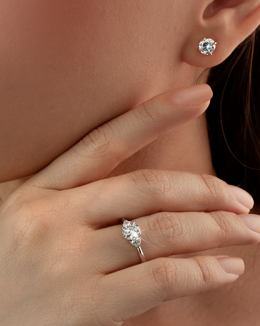 Anillo de Compromiso Corazon