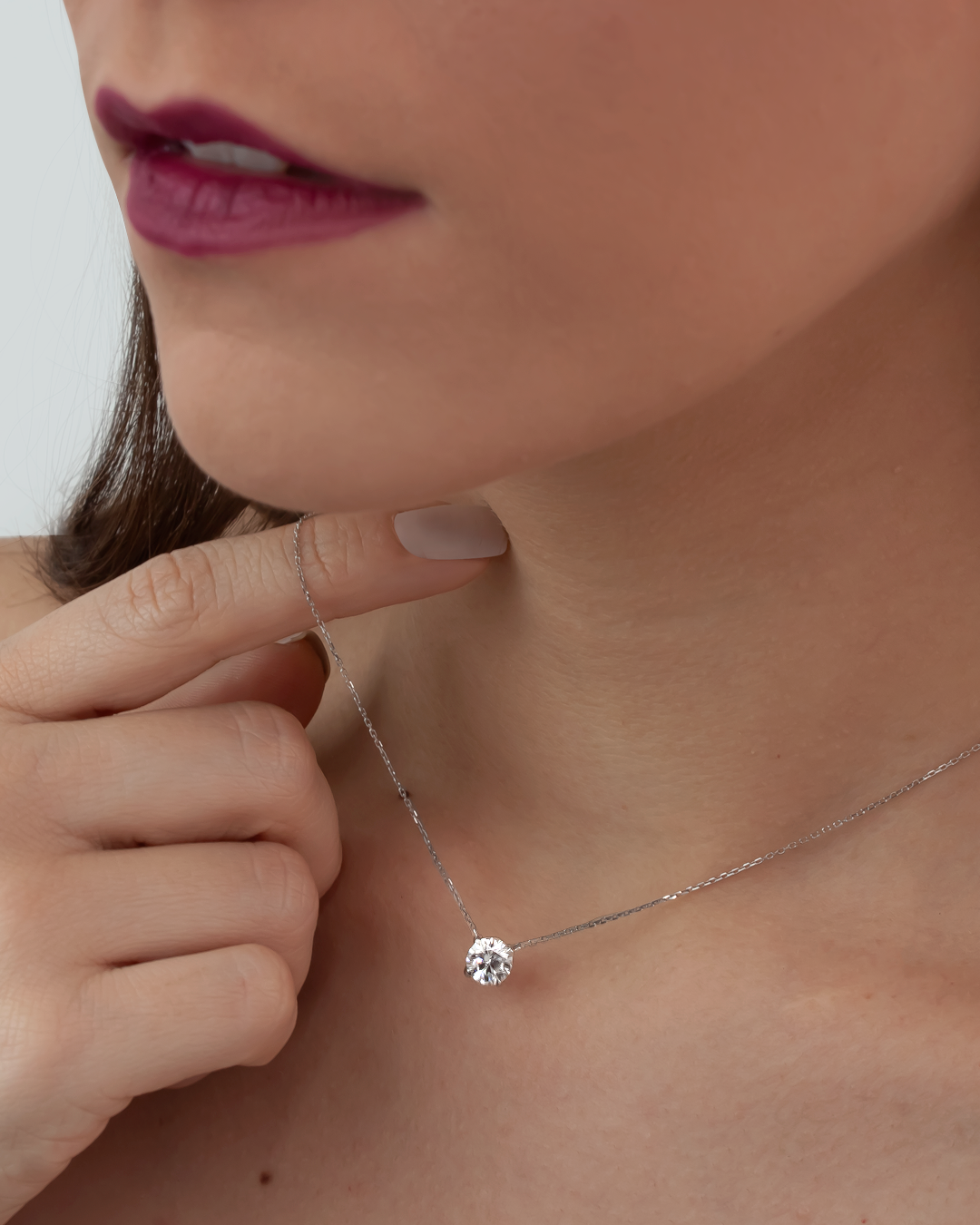 Cadena Punto de Luz 1.10 Carats