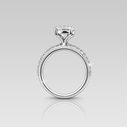 Anillo de Compromiso Queen • Round