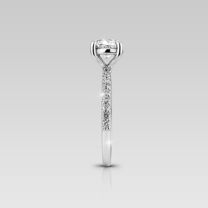 Anillo de Compromiso Queen • Round