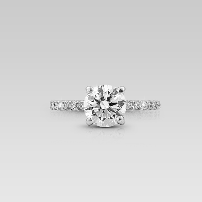 Anillo de Compromiso Queen • Round